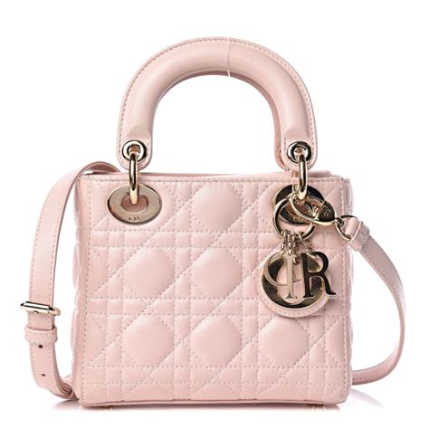 dior lady dior bag light pink|mini lady dior velvet bag.